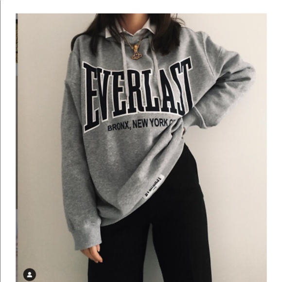 zara everlast sweatshirt